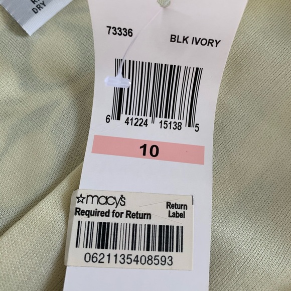 NWT Maggy London Black & White Sleveless Dress - Picture 10 of 12